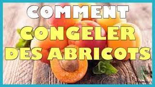 Comment congeler des abricots [upl. by Ranita190]