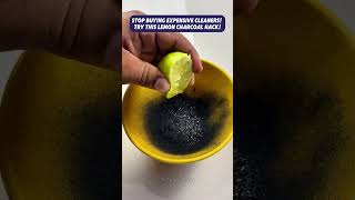 Grease Busting with Lemon amp Charcoal diycleaninghacks naturalcleaner lemoncharcoal [upl. by Hanschen]