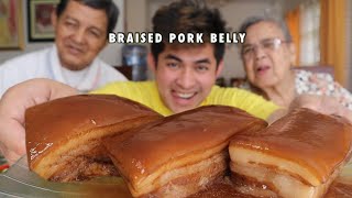 INDOOR COOKING BRAISED PORK BELLY [upl. by Ytinirt]