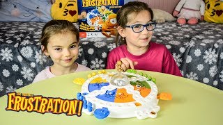 The Frustration Board Game Family fun board game Slam Tastic chasing game Review [upl. by Ker78]