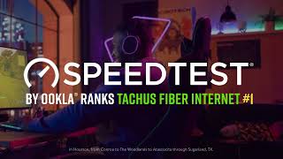 Tachus Fiber Internet Tops Ooklas Latency Test [upl. by Mandle]