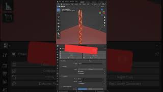 Rigid Body Physics in Blender 40 in 1 min 🔥😱 shorts blender tutorial blendertutorial [upl. by Ladnor]