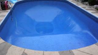 Pool Liner Installation From Pioneer Family Pools [upl. by Ynnhoj]