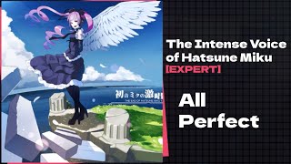 Project Sekai 「The Intense Voice of Hatsune Miku」EXPERT ALL PERFECT [upl. by Oicneconi816]