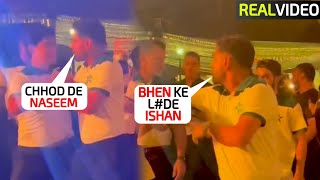 Huge Fight between Harris Rauf amp Ishan Kishan during the Lunch before Ind vs Pak Asia Cup in Colombo [upl. by Alarice689]