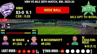 Hobart Hurricanes vs Melbourne Stars [upl. by Sirrot286]