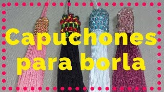 Crea tus propios capuchones  casquillos para aretes de borla [upl. by Llirpa500]