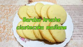 Bardzo kruche ciasteczka maślane [upl. by Arlette]