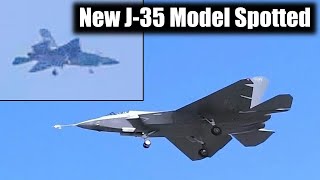 New J35 Fighter Variant Spotted in China  With Unexpected Changes [upl. by Aileen]