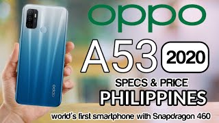 OPPO A53  Price Philippines Specs and Features  AF Tech Review [upl. by Izaak]