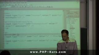 Beispiel für Formulare mit PHP und HTML Teil 12 [upl. by Wearing]