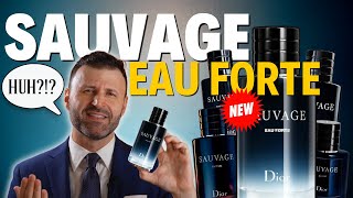 NEW Dior Sauvage Eau Forte FIRST IMPRESSIONS  AlcoholFree Fragrance [upl. by Haliek]