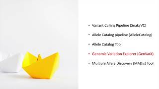 A Comprehensive Suite of Tools for Allele Discovery and  Yen On Chan  Poster  GLBIO 2024 [upl. by Monty508]