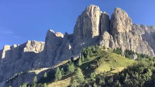 Club Motorhome Aire Videos  Passo Gardena Selva Val Gardena TrentinoAlto AdigeSÃ¼dtirol Italy [upl. by Pape965]