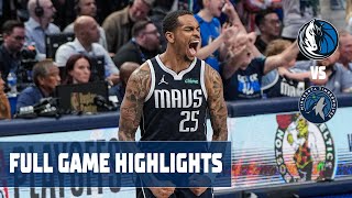 Dallas Mavericks Team Highlights vs Minnesota Timberwolves  52624 [upl. by Sialac836]