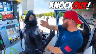 Stupid Angry People VS Bikers 2024  Best Motorcycle Road Rage Compilation 210 [upl. by Lennahs]