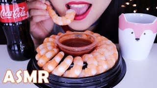 ASMR Eating Shrimp Cocktail 새우 칵테일  エビのカクテル  Slow Eating ASMR Sounds  Muckbang 咀嚼音  Abbey ASMR [upl. by Hortense255]