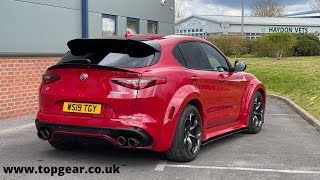 Alfa Romeo Stelvio 29 V6 BiTurbo Quadrifoglio Top Gear Edition [upl. by Aniela]