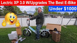 Lectric XP Step Thru 30 with Upgrades The Best Electric Bike Unther 1000 Unboxing [upl. by Aihsetan]