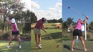 MICHELLE WIE  ULTIMATE GOLF SWING COMPILATION LATE 2013  REG amp SLOW MOTION 1080p HD [upl. by Dannel]