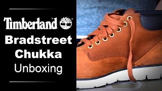 Timberland Bradstreet Chukka Mens Chukka Boots Unboxing [upl. by Tiernan708]