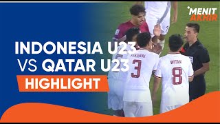 INDONESIA U23 VS QATAR U23 FULL HIGHLIGHT 2024 [upl. by Baniez53]