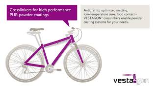 Crosslinkers for high performance PUR powder coatings  Evonik [upl. by Changaris]