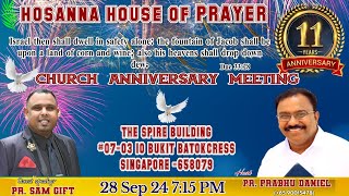 11th Year Church Anniversary 28Sep2024 Day  2 [upl. by Lihkin956]