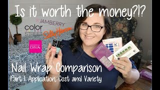 Is it worth the money Nail Wrap Comparison Part 1 [upl. by Judon]