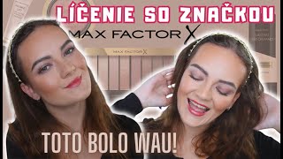 LÍČENIE SO ZNAČKOU MAX FACTOR  Mishell [upl. by Worden]