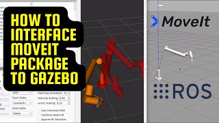 How to interface the MoveIt Configuration Package to Gazebo [upl. by Tiphane566]