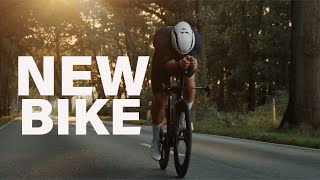 Mein neues Triathlon Fahrrad  New Bike Day canyon speedmax triathlon [upl. by Odranar]