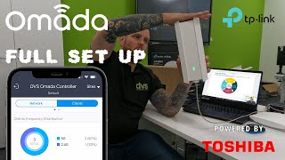 HOW TO SET UP NEW OMADA RANGE  TP LINK [upl. by Jocelyne354]