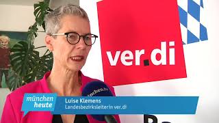 Warnstreik Pflegekräfte der Unikliniken legen Arbeit nieder [upl. by Lashar]