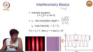 Lecture 36  Interferometry basics  part 2 [upl. by Aihsile886]