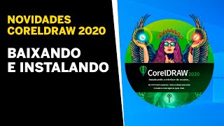 INSTALANDO O CORELDRAW 2020 [upl. by Earlie]