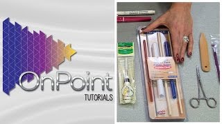 Tools to Use For Invisible Machine Appliqué Ep 108 [upl. by Lewendal]