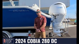 2024 Cobia 280 DC Boat Walkthrough with Jimi [upl. by Duntson]