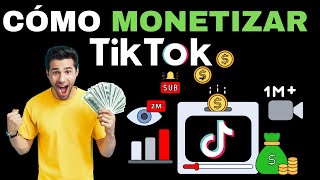 Cómo monetizar en TikTok y ganar dinero desde casa [upl. by Brice]