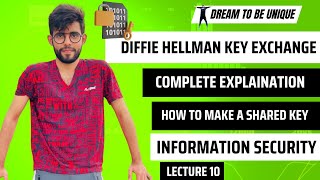 Understanding the DiffieHellman Key Exchange Algorithm  Information Security [upl. by Studnia]