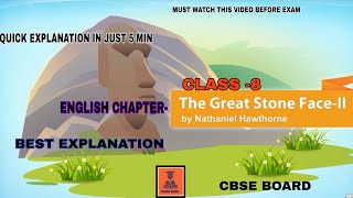 English chapter The Great Stone Face 2 CBSE Board Class8• [upl. by Yorke584]