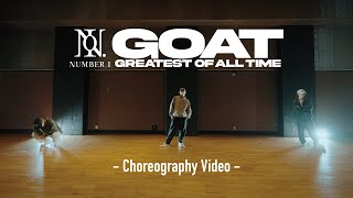 Numberi  GOAT Official Choreography Video [upl. by Bertila]