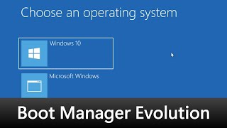 Windows Boot Manager Evolution NT 3  11 [upl. by Alyehc]