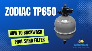 HOW TO BACKWASH A POOL FILTER [upl. by Feerahs]