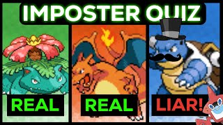 Pokédex Imposter Quiz Which Pokédex is LYING  Kanto Region [upl. by Ajed350]