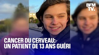 Lucas 13 ans guérit dun cancer du cerveau [upl. by Conti308]