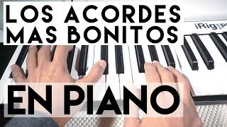 Los 10 Acordes Más Bonitos en Piano y Teclados [upl. by Ellienad402]