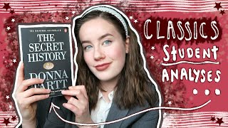 classics student analyses THE SECRET HISTORY by DONNA TARTT [upl. by Delmar]