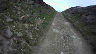 C2C Bike Ride Rookhope Incline past the ruins [upl. by Moyra]