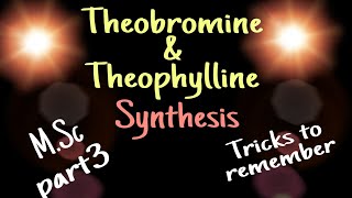 Purines derivativesTheobromineTheophylline SynthesisOrganic ChemistryMScKUK SyllabusTricks [upl. by Grunberg69]